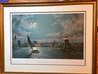 Nantucket: The Island Port by Moonlight at the Turn of the Century - Huge - Massachusetts Limited Edition Print by John Stobart - 2 Nantucket: The Island Port by Moonlight at the Turn of the Century - Huge - Massachusetts Limited Edition Print by John Stobart - 2
