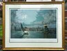Nantucket: The Island Port by Moonlight at the Turn of the Century - Huge - Massachusetts Limited Edition Print by John Stobart - 1 Nantucket: The Island Port by Moonlight at the Turn of the Century - Huge - Massachusetts Limited Edition Print by John Stobart - 1