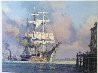 Harbor Farewell 2001 Limited Edition Print by John Stobart - 1