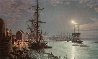 Moonlight Over the Savannah River in 1850 - Georgia Limited Edition Print by John Stobart - 0
