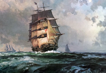 Dreadnought 1978 with Remarque Limited Edition Print - John Stobart Dreadnought 1978 with Remarque Limited Edition Print - John Stobart