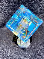 Spectrum Cube Glass Sculpture Unique 2007 5 in Sculpture by Jack Storms - 3 Spectrum Cube Glass Sculpture Unique 2007 5 in Sculpture by Jack Storms - 3