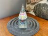Small Blue Aerial Crystal Sculpture 2016 9 in Sculpture by Jack Storms - 3