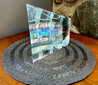 Small Blue Aerial Crystal Sculpture 2016 9 in Sculpture by Jack Storms - 1