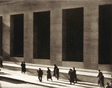 Wall Street, New York, 1916  Rare Photogravure Photography - Paul Strand