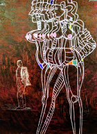 Aphrodite 48x36 Original Painting by James Strombotne - 0 Aphrodite 48x36 Original Painting by James Strombotne - 0