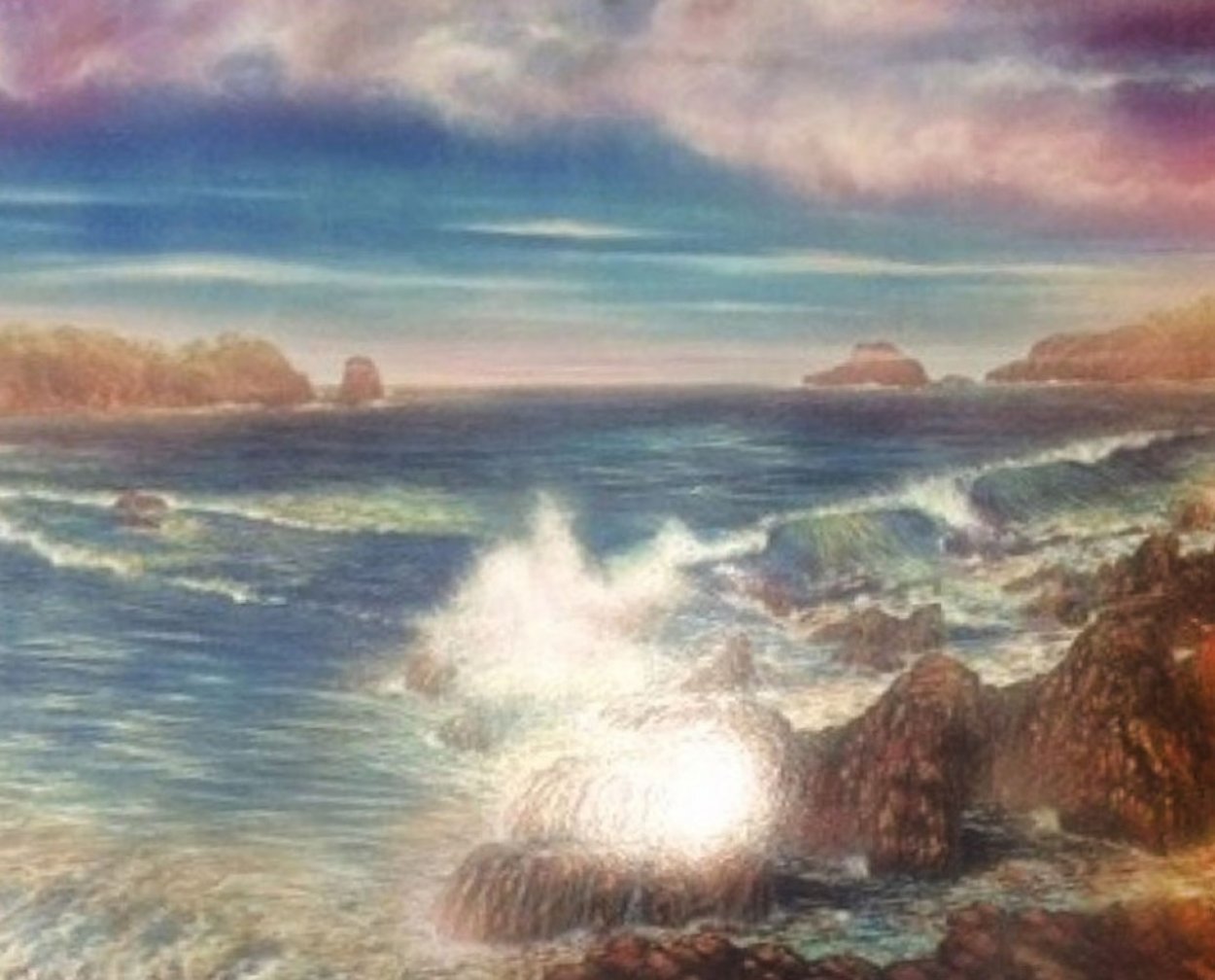 Surreal Sea 1988 Limited Edition Print by Brett Livingstone Strong Surreal Sea 1988 Limited Edition Print by Brett Livingstone Strong