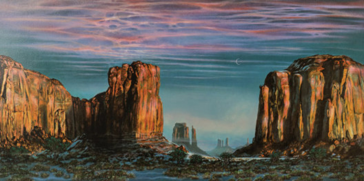 Monument Valley PP 1993 Limited Edition Print by Brett Livingstone Strong Monument Valley PP 1993 Limited Edition Print by Brett Livingstone Strong
