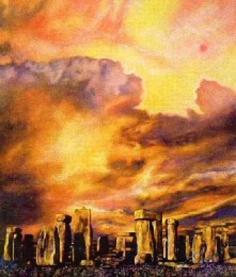 Stonehedge 1984 Limited Edition Print by Brett Livingstone Strong Stonehedge 1984 Limited Edition Print by Brett Livingstone Strong