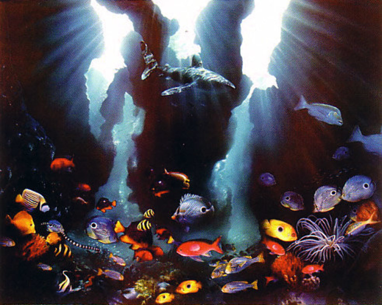 Caribbean Cathedral 1984 Limited Edition Print by Brett Livingstone Strong Caribbean Cathedral 1984 Limited Edition Print by Brett Livingstone Strong