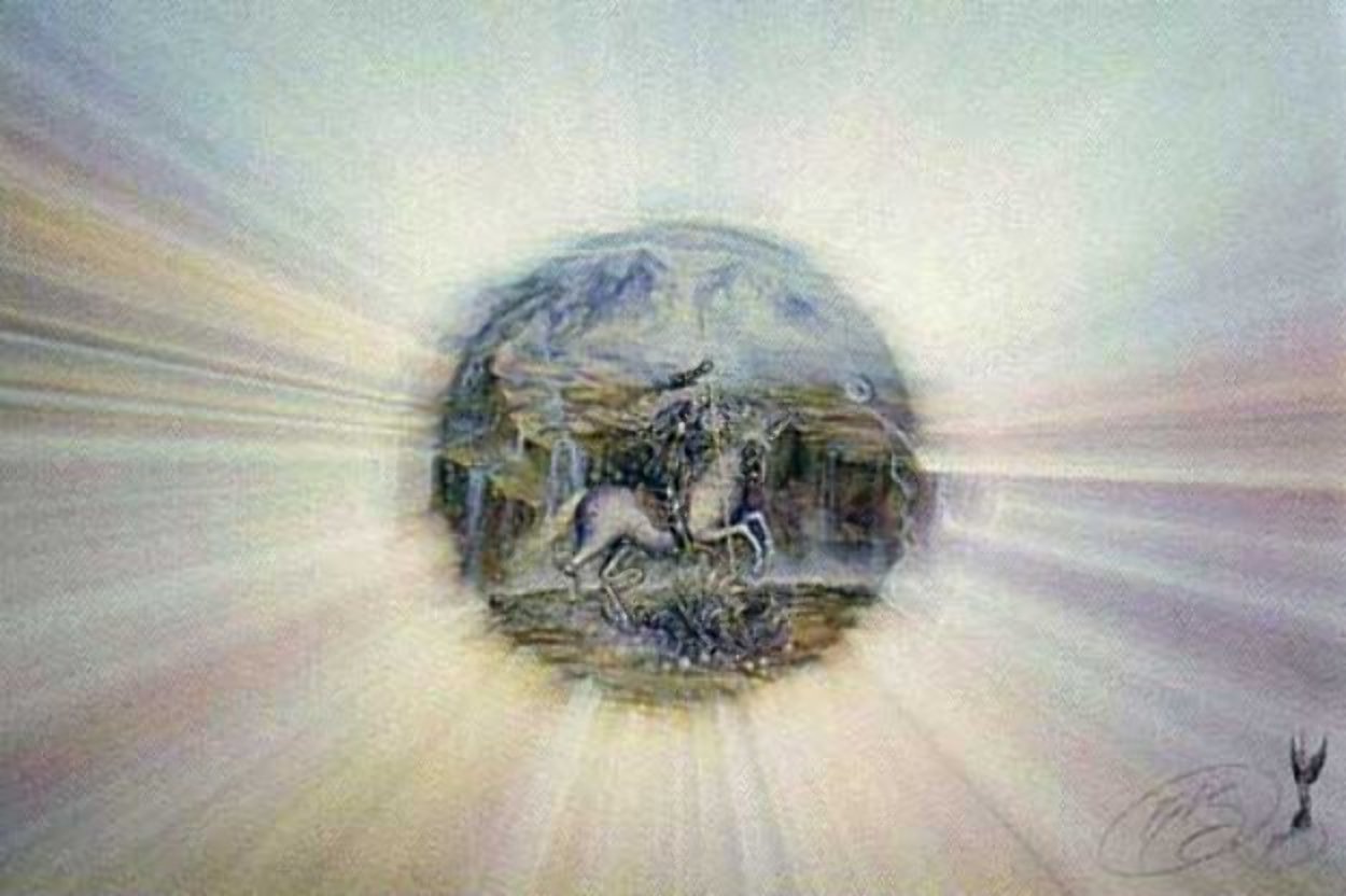 St. George the Dragon 1984 Limited Edition Print by Brett Livingstone Strong St. George the Dragon 1984 Limited Edition Print by Brett Livingstone Strong