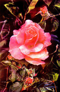 Prehistoric Rose 1984 Limited Edition Print - Brett Livingstone Strong