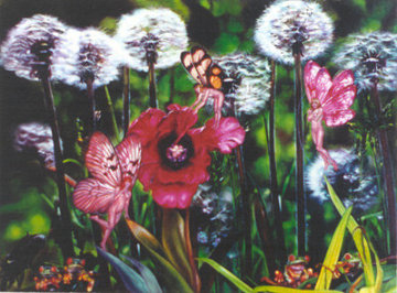 Dandelion 1984 Limited Edition Print - Brett Livingstone Strong Dandelion 1984 Limited Edition Print - Brett Livingstone Strong