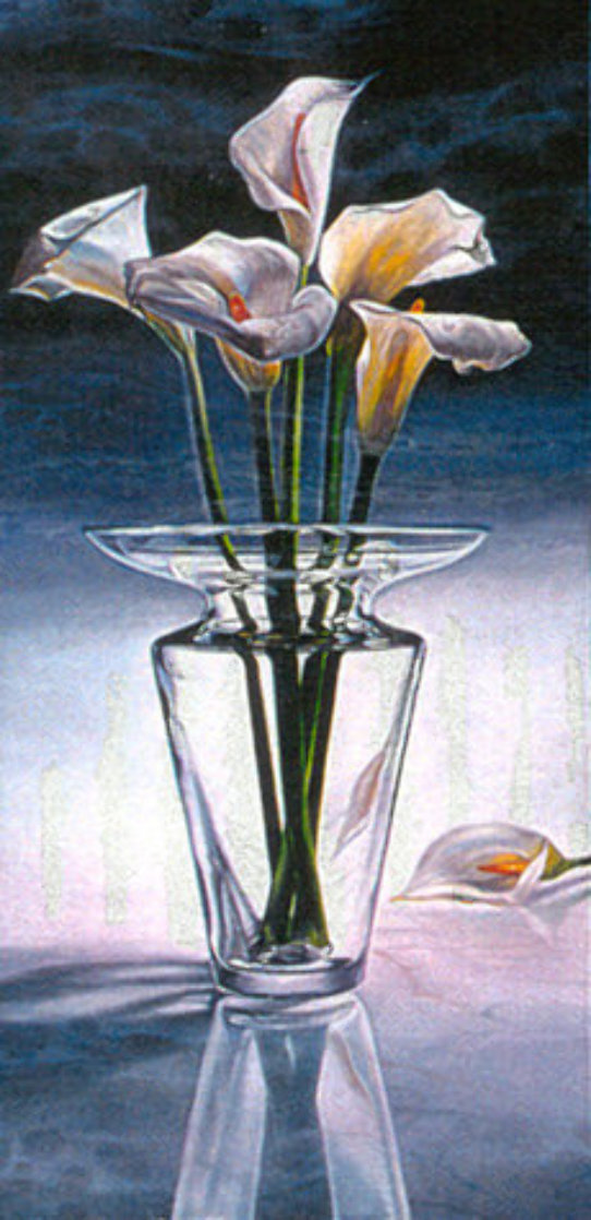 Lillies 1984 Limited Edition Print by Brett Livingstone Strong