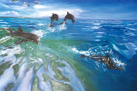 Dolphins 1984 Limited Edition Print by Brett Livingstone Strong - 0 Dolphins 1984 Limited Edition Print by Brett Livingstone Strong - 0