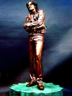 Lennon Bronze Sculpture 1991 18 in Sculpture - Brett Livingstone Strong Lennon Bronze Sculpture 1991 18 in Sculpture - Brett Livingstone Strong