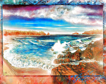Surreal Sea AP 1990 Huge Limited Edition Print - Brett Livingstone Strong Surreal Sea AP 1990 Huge Limited Edition Print - Brett Livingstone Strong