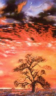 Sunset Tree Limited Edition Print - Brett Livingstone Strong Sunset Tree Limited Edition Print - Brett Livingstone Strong