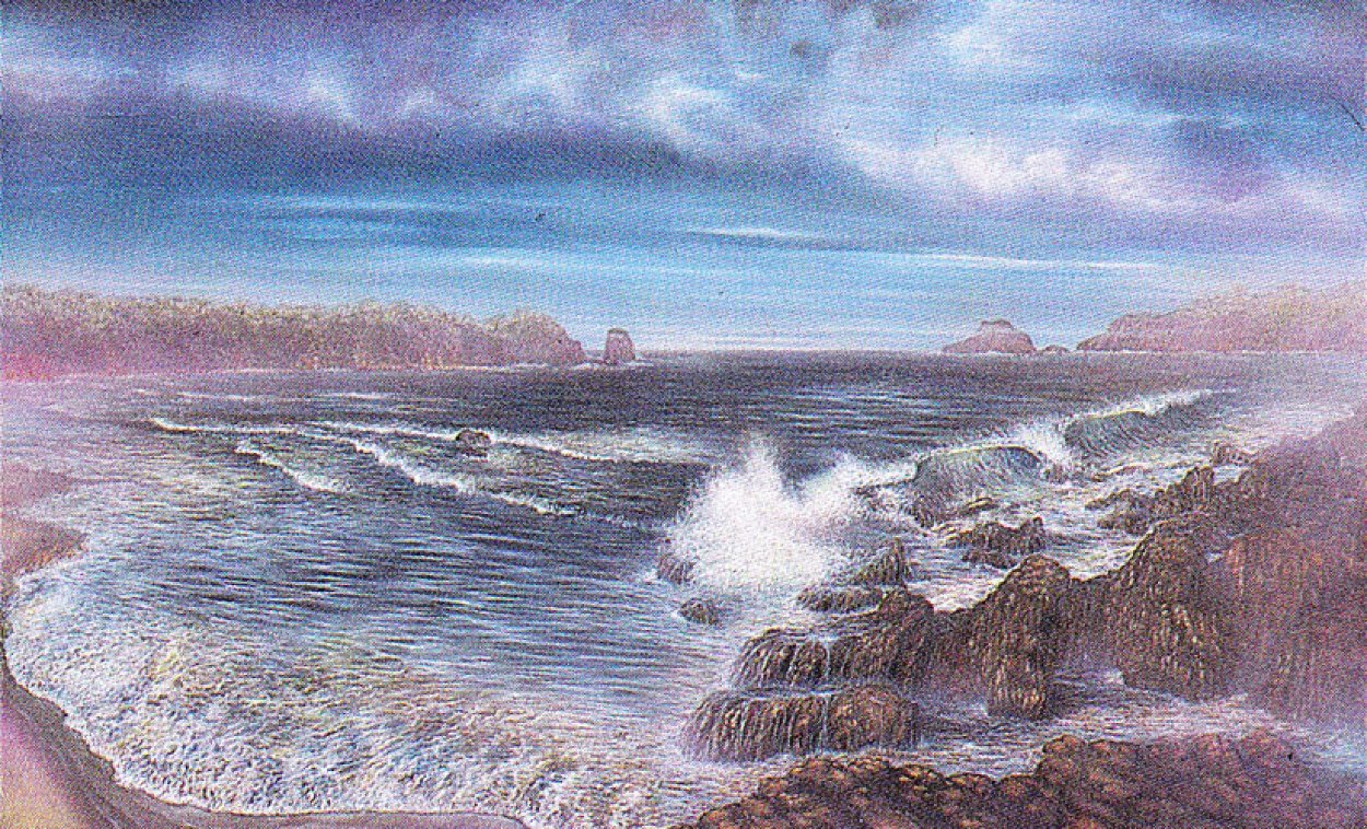 Surreal Sea 1989 Limited Edition Print by Brett Livingstone Strong Surreal Sea 1989 Limited Edition Print by Brett Livingstone Strong