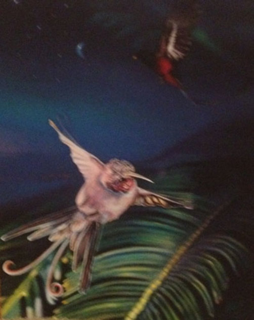 Hummingbird PP 1997 Limited Edition Print by Brett Livingstone Strong