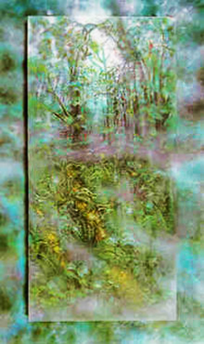 Emerald Rain Forest 1990 Limited Edition Print by Brett Livingstone Strong Emerald Rain Forest 1990 Limited Edition Print by Brett Livingstone Strong