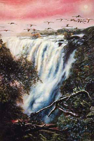 Victoria Falls 1993 Limited Edition Print - Brett Livingstone Strong