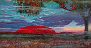 Ayers Rock Australia AP 1994 Limited Edition Print - Brett Livingstone Strong Ayers Rock Australia AP 1994 Limited Edition Print - Brett Livingstone Strong
