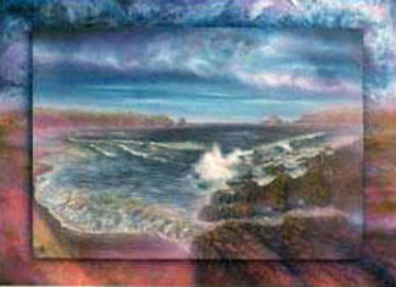 Surreal Sea 1990 30x40 Huge Limited Edition Print - Brett Livingstone Strong