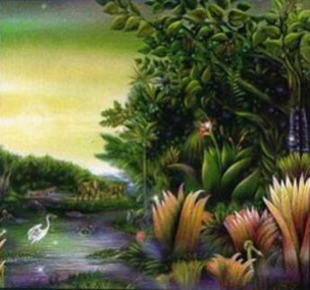 Homage of Henri Rousseau 1987 also known as Tango in the Night Limited Edition Print - Brett Livingstone Strong Homage of Henri Rousseau 1987 also known as Tango in the Night Limited Edition Print - Brett Livingstone Strong