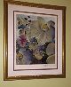 Orchids Watercolor 1990 36x48 Watercolor by Brett Livingstone Strong - 1