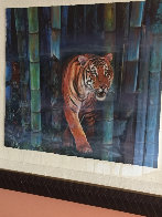 Tiger Watercolor  1998 36x48 Watercolor by Brett Livingstone Strong - 1