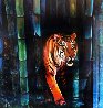 Tiger Watercolor  1998 36x48 Watercolor by Brett Livingstone Strong - 0