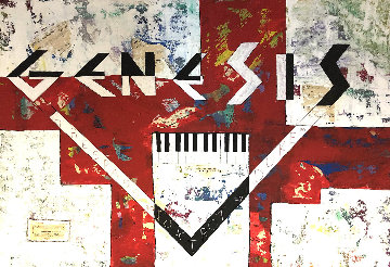 Genesis 2020 27x37 Original Painting - Eduardo Suarez Uribe-Holguin Genesis 2020 27x37 Original Painting - Eduardo Suarez Uribe-Holguin