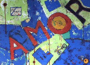 Love in Rome 2020 27x37 Original Painting - Eduardo Suarez Uribe-Holguin Love in Rome 2020 27x37 Original Painting - Eduardo Suarez Uribe-Holguin