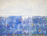 Blue Horizon 2015 32x42 Huge Original Painting by Eduardo Suarez Uribe-Holguin - 0