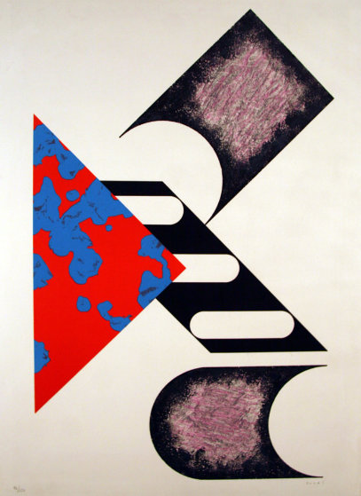 Kumi Sugai Composition 2, lithograph, print, composition, abstract art ...