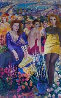 Patio View 96x60 Original Painting by Vadik Suljakov - 1 Patio View 96x60 Original Painting by Vadik Suljakov - 1