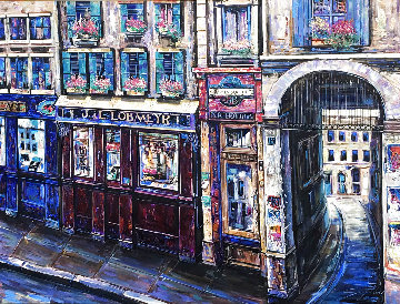 Vienna I 1996 60x48 Super Huge (Austria) Original Painting - Vadik Suljakov Vienna I 1996 60x48 Super Huge (Austria) Original Painting - Vadik Suljakov