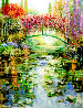 Reflections At Giverny 30x40 Huge - France Original Painting by Vadik Suljakov - 0