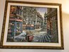 Flower Cart 1998 - Huge Giclee on Canvas Limited Edition Print by Vadik Suljakov - 1