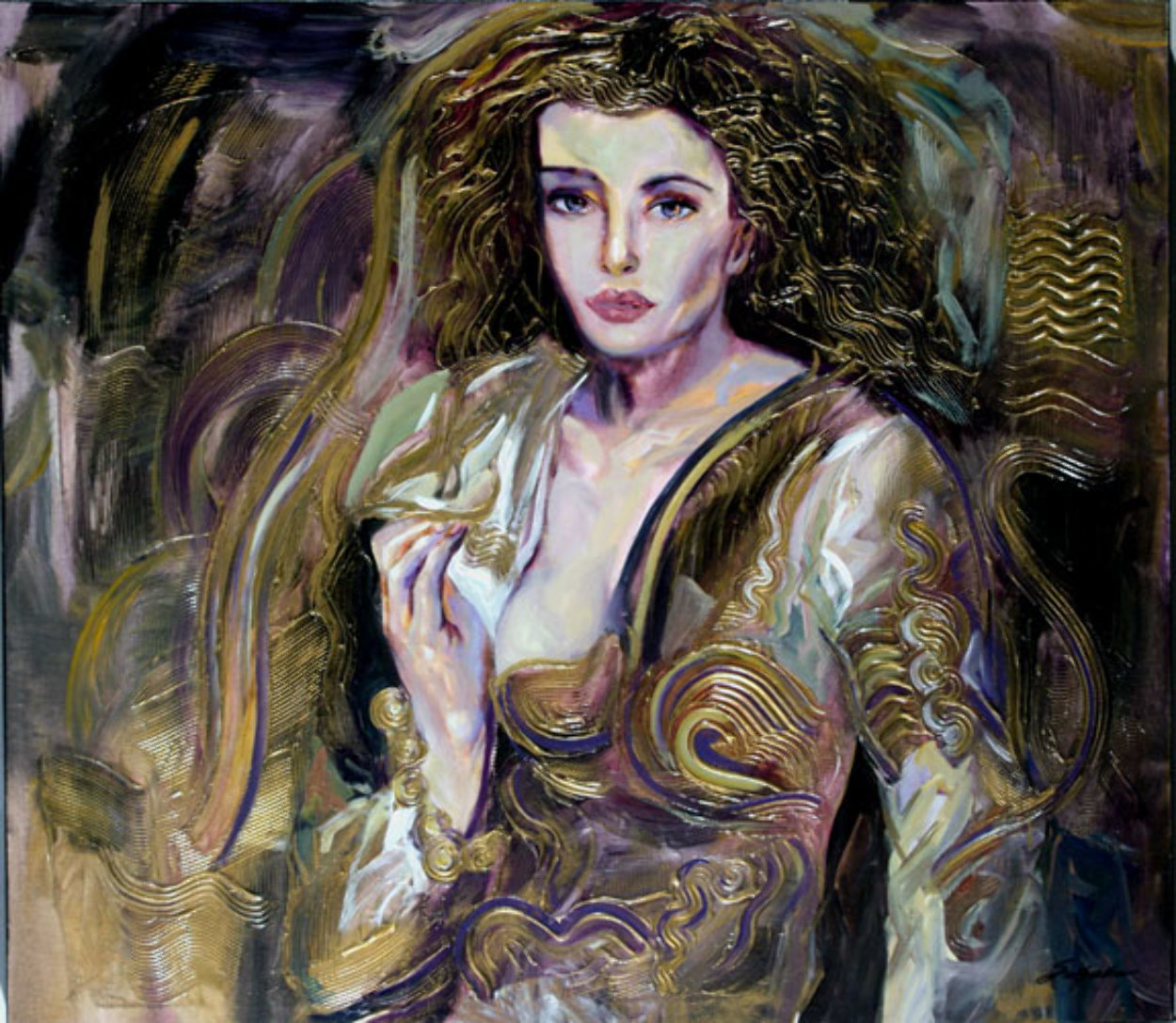 Personal Touch 30x34 Huge Original Painting by Vadik Suljakov Personal Touch 30x34 Huge Original Painting by Vadik Suljakov