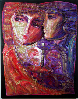 Silent Thoughts 48x60 Huge Original Painting - Vadik Suljakov Silent Thoughts 48x60 Huge Original Painting - Vadik Suljakov