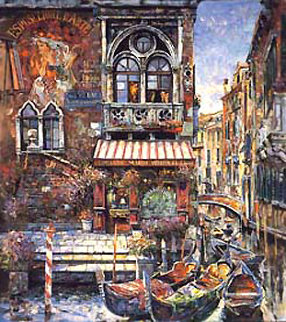 Locanda Mario 30x40 Huge Original Painting - Vadik Suljakov Locanda Mario 30x40 Huge Original Painting - Vadik Suljakov