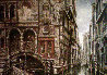 Venice 2008 44x63 Huge Mural Size - Italy Original Painting by Vadik Suljakov - 0