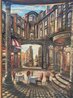 Cafe Piezze Lunette 2005 40x30 Huge - Italy Original Painting by Vadik Suljakov - 2 Cafe Piezze Lunette 2005 40x30 Huge - Italy Original Painting by Vadik Suljakov - 2