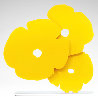 Yellow Poppies Sculpture  2017 24 in Sculpture by Donald Sultan - 0