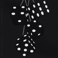 Fuzzy Dice Suite of 4 2017 Limited Edition Print by Donald Sultan - 2 Fuzzy Dice Suite of 4 2017 Limited Edition Print by Donald Sultan - 2