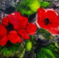 Flowers 1989 Limited Edition Print by Donald Sultan - 0 Flowers 1989 Limited Edition Print by Donald Sultan - 0