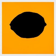 Four Lemons Suite of 4 2018 Limited Edition Print by Donald Sultan - 1 Four Lemons Suite of 4 2018 Limited Edition Print by Donald Sultan - 1