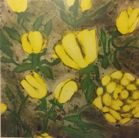 Yellow Roses 1992 Limited Edition Print by Donald Sultan - 2 Yellow Roses 1992 Limited Edition Print by Donald Sultan - 2